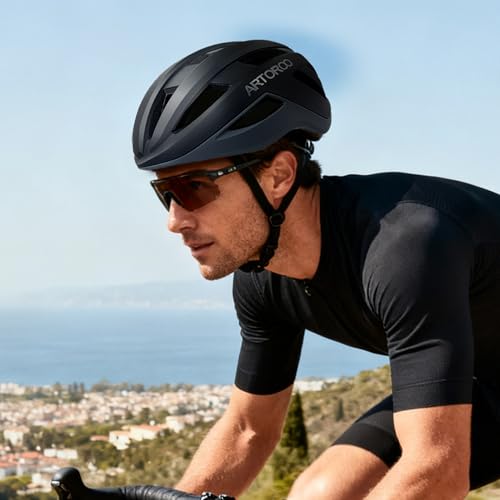 ARTOROO Bike Helmet for Adults-Removable Liners & Size Adjustable- Road Bicycle Helmets in Mountain, for Youth & Adult Men and Female