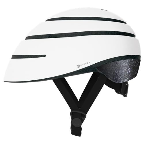 CLOSCA. Foldable Helmet. The Bike Helmet for Women and Men. Certificate for Bicycle, Scooter, Electric Bicycle, Inline Skates and Skateboards.