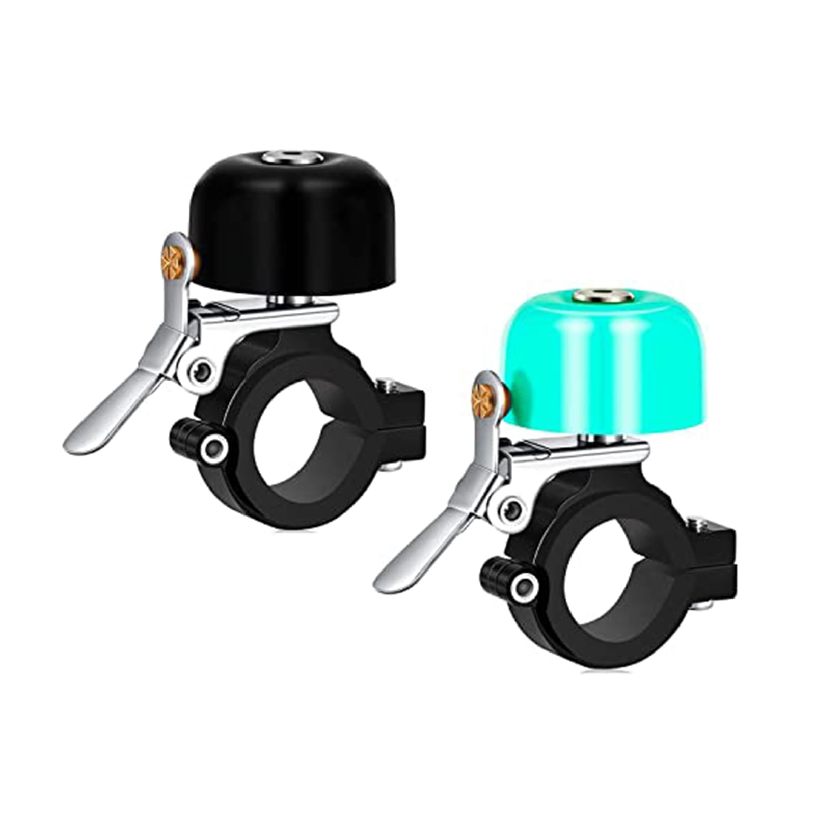Greallthy Bike Bell Classic Brass Bicycle Bell,Bike Bells for Adults Youth, Loud Retro Bell for Road & Mountain Bikes, Universal Handlebar Fit