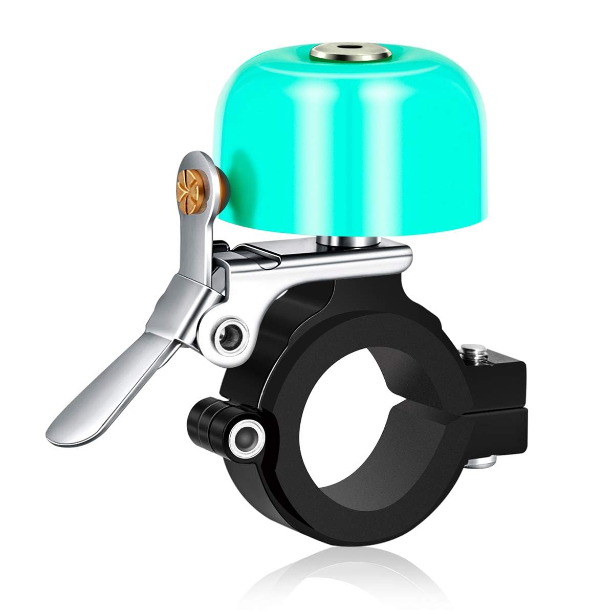 Greallthy Bike Bell Classic Brass Bicycle Bell,Bike Bells for Adults Youth, Loud Retro Bell for Road & Mountain Bikes, Universal Handlebar Fit
