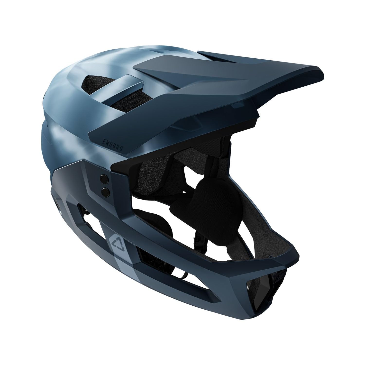 Leatt MTB Enduro 2.0 Helmet | 2-in-1 Mountain Bike Full Face with Removable Chin Bar, 360 Turbine Tech & Magnetic Buckle