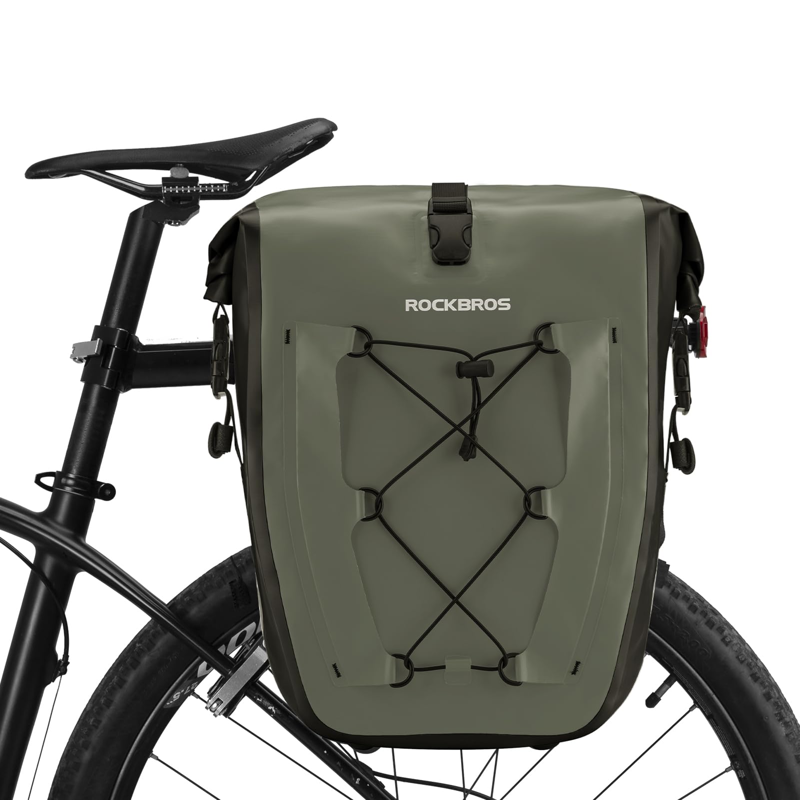 ROCKBROS Bike Panniers Waterproof Max 30L Capacity Cycling Traveling 1 Pack