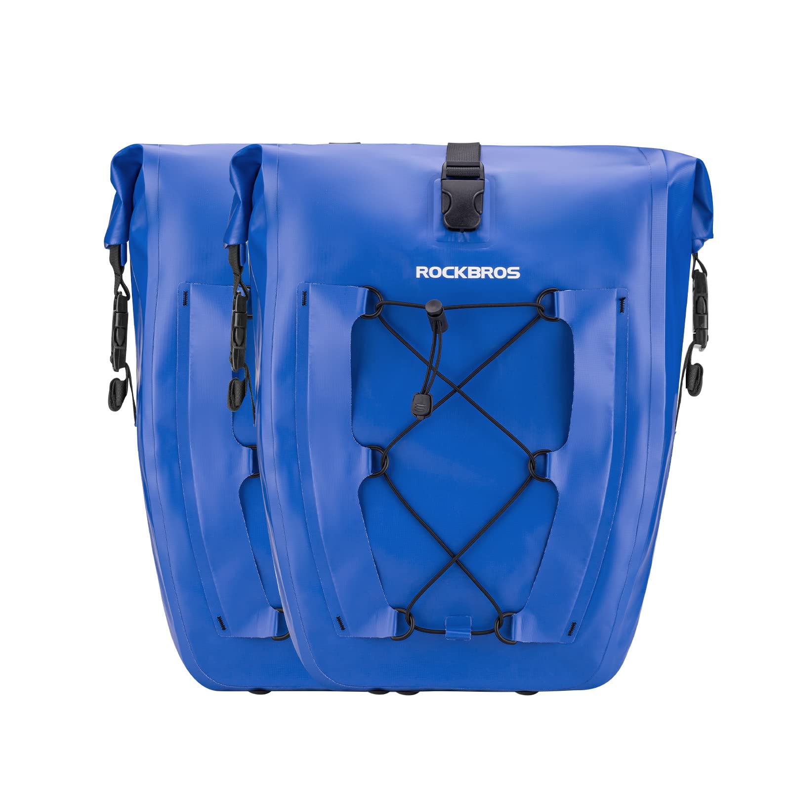 ROCKBROS Bike Panniers Waterproof Max 30L Capacity Cycling Traveling 1 Pack