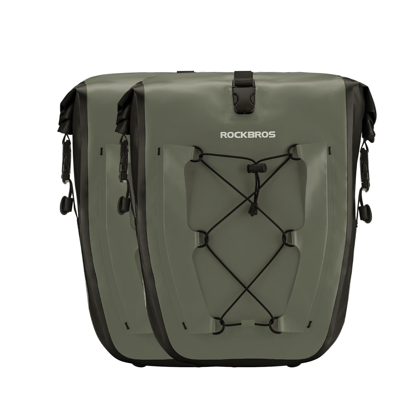 ROCKBROS Bike Panniers Waterproof Max 30L Capacity Cycling Traveling 1 Pack