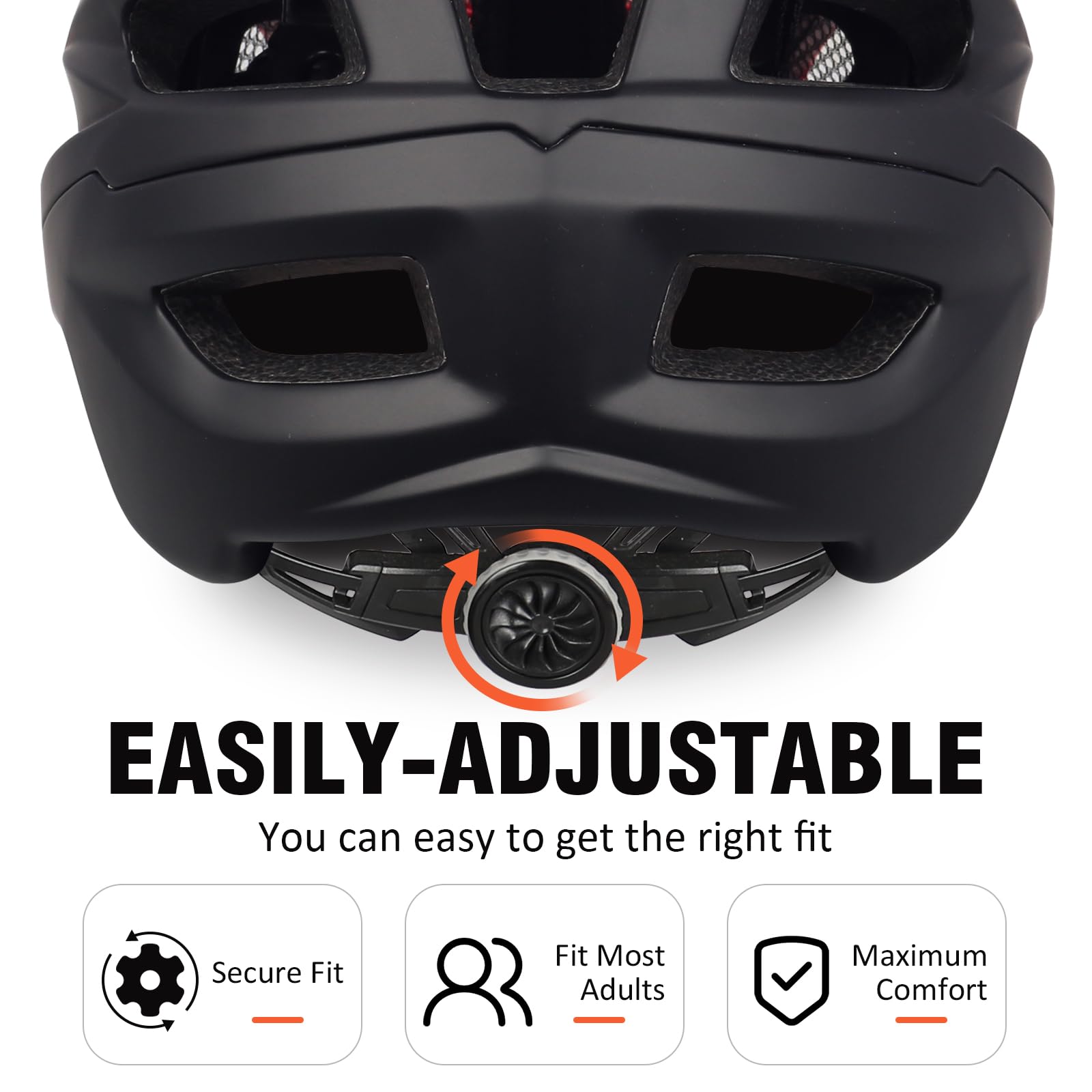 Bosoar Mountain Bike Helmet for Adult Men Women,Fit 55-61 Cm