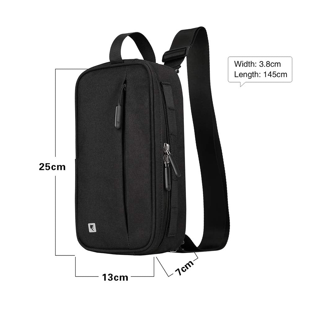 Rhinowalk Bike Handlebar Bag, Multifunctional Waterproof Mountain Bike Crossbar Front Bag Road Bike Basket Bicycle Frame Bag Waist Shoulder Bag Bicycle Bag Professional Cycling Accessories