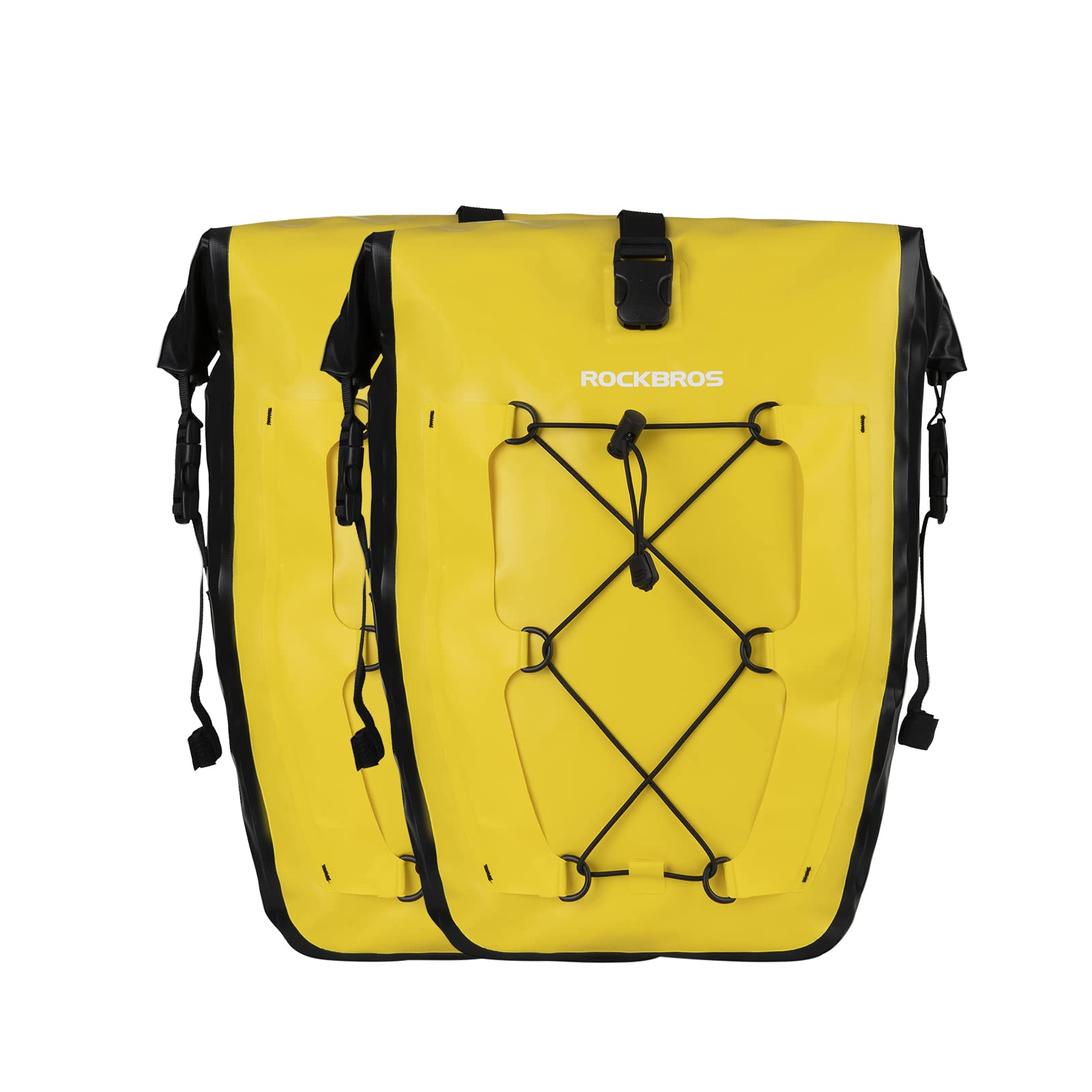 ROCKBROS Bike Panniers Waterproof Max 30L Capacity Cycling Traveling 1 Pack