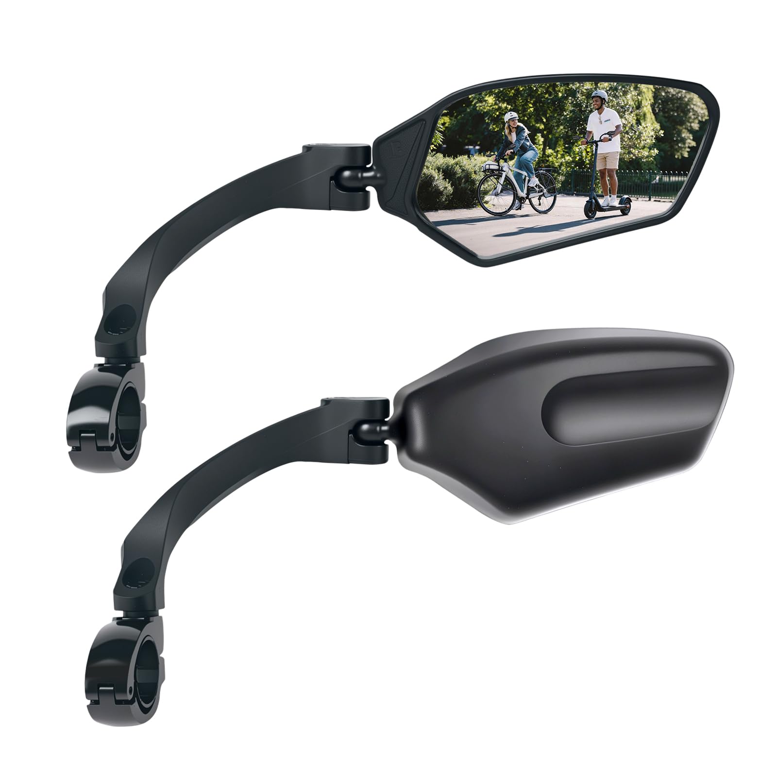 TXZSXS Adjustable Handlebar Bike Mirrors