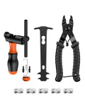 Pawfly Bike Chain Repair Tools, Bicycle Chain Maintenance Tool Set for Multi-Speed Chains