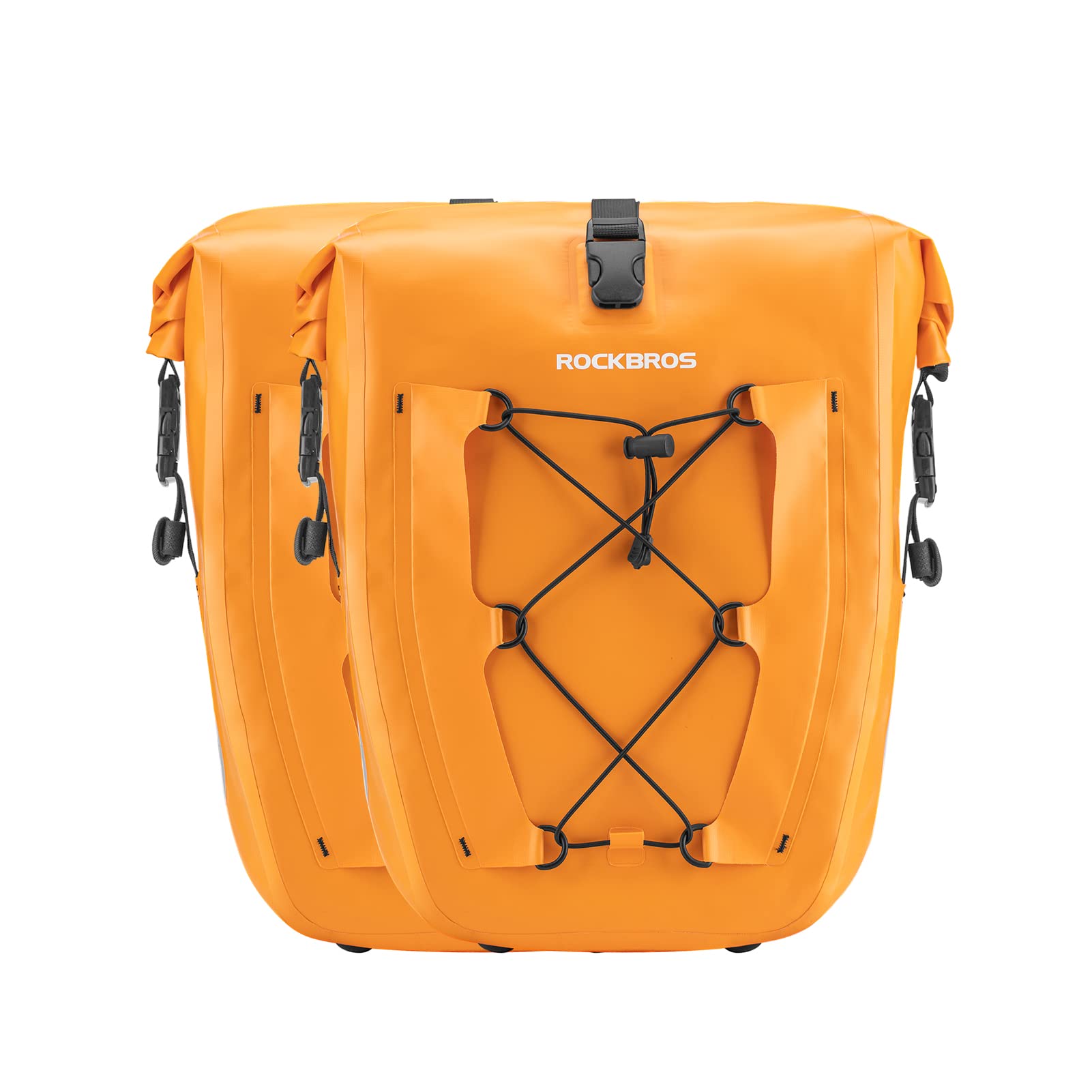 ROCKBROS Bike Panniers Waterproof Max 30L Capacity Cycling Traveling 1 Pack