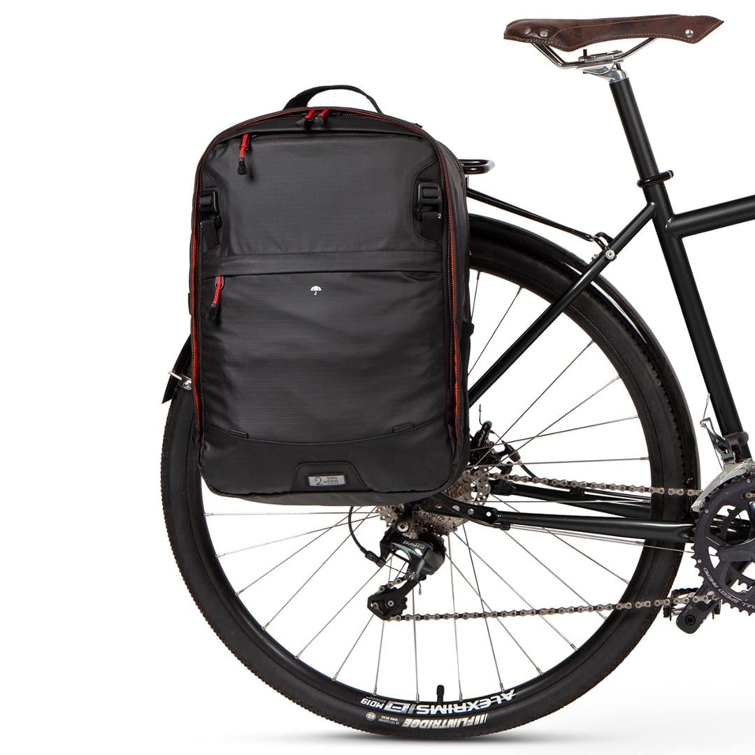 Two Wheel Gear - Pannier Backpack Convertible - 2-in-1 Bike Commuting and Travel Bag