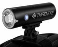 BrighRoad 1000Lumens Bike Helmet Light, 5 Modes, 650ft High-Beam, IPX6 Waterproof Rechargeable Bike Light for Night Riding, Lightweight Mountain Bike Headlight, Smart Thermal Protection Bicycle Light