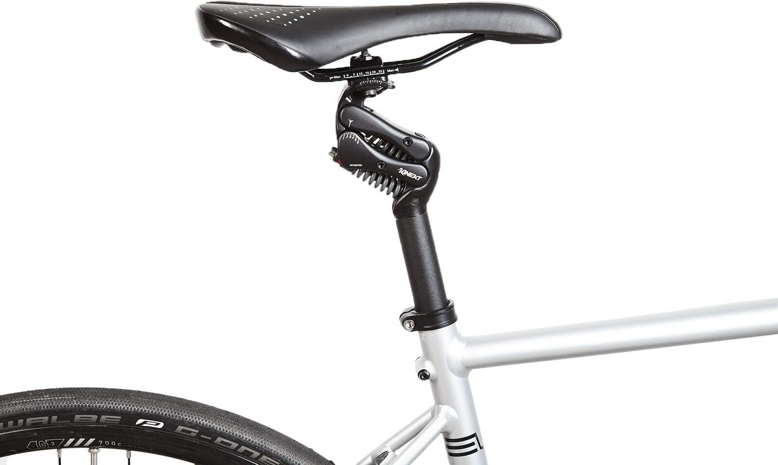 KINEKT Bike Suspension Seatpost, XR Lightweight Aluminum Alloy Seat Post for Road, Gravel & Electric Bikes, Rider Weight 80-320 Pounds, Measure Current Seat Post First for Proper Fit