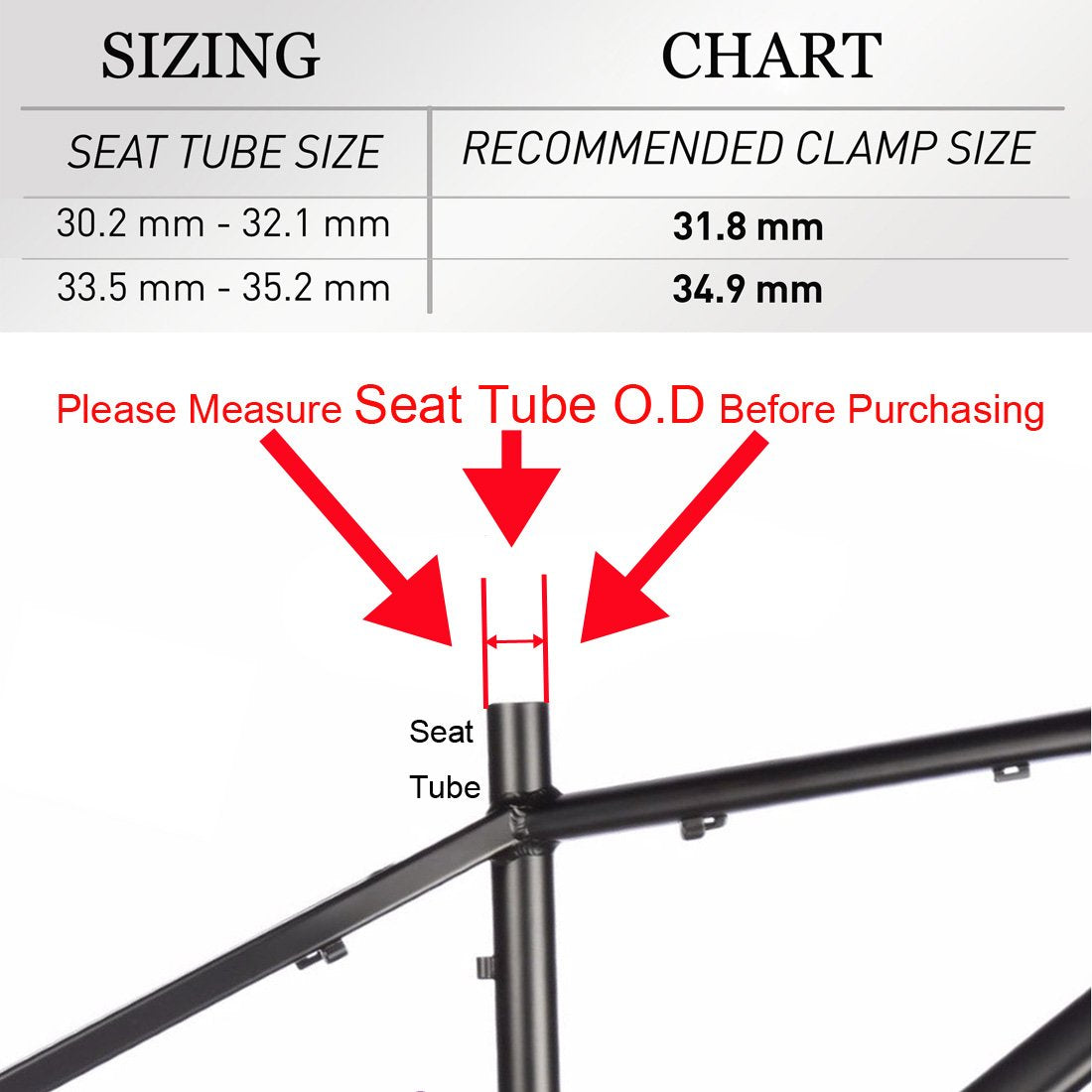 Corki Quick Release Bicycle Seatpost Clamp Sandblasting Anodised Aluminum Alloy 28.6MM/31.8MM/34.9MM Black/Red/Blue KC89