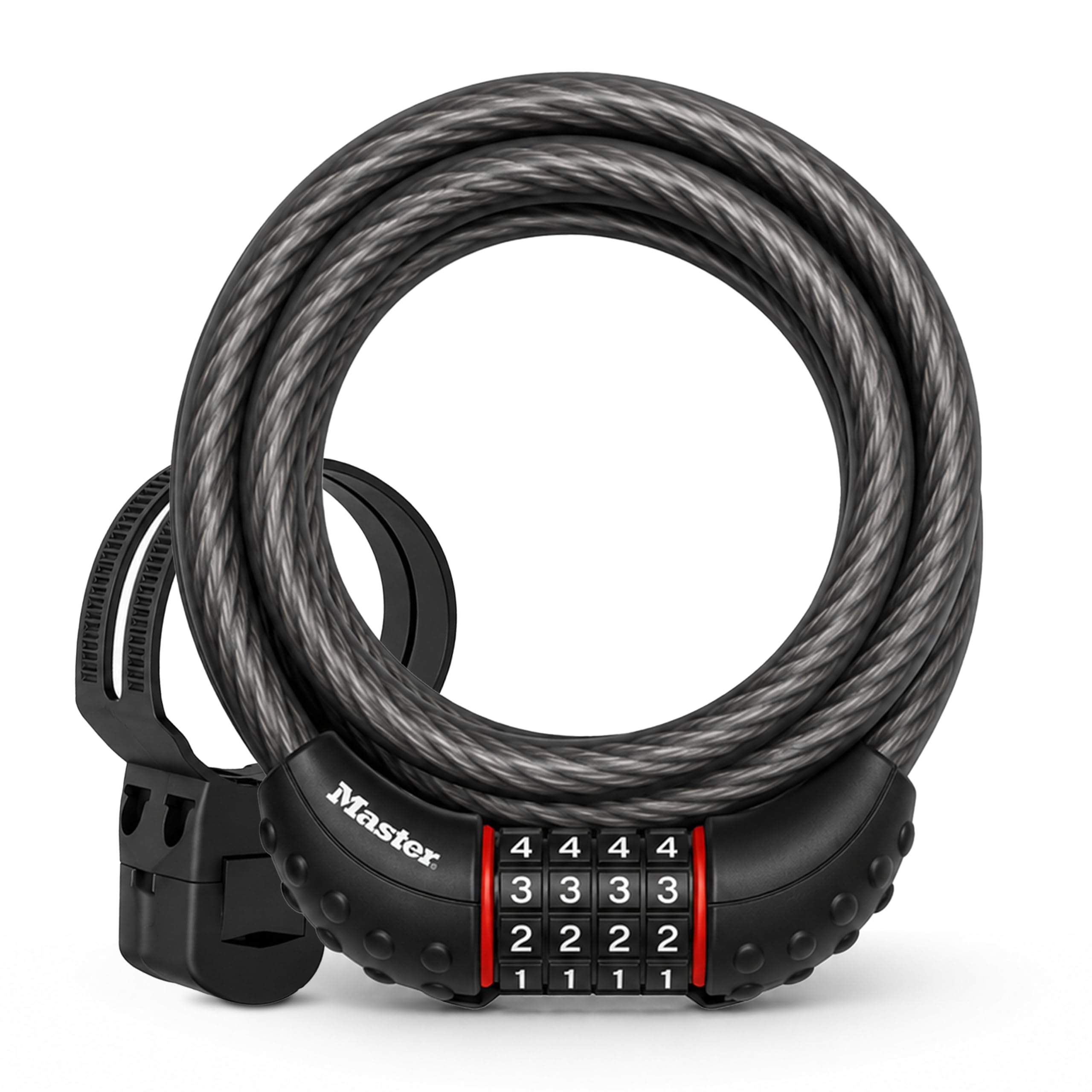 Master Lock Black Set Your Own Combination Bike Lock