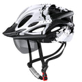 tadpole Bike Helmet with Light & Goggles, Bicycle Helmets Men Women Adult
