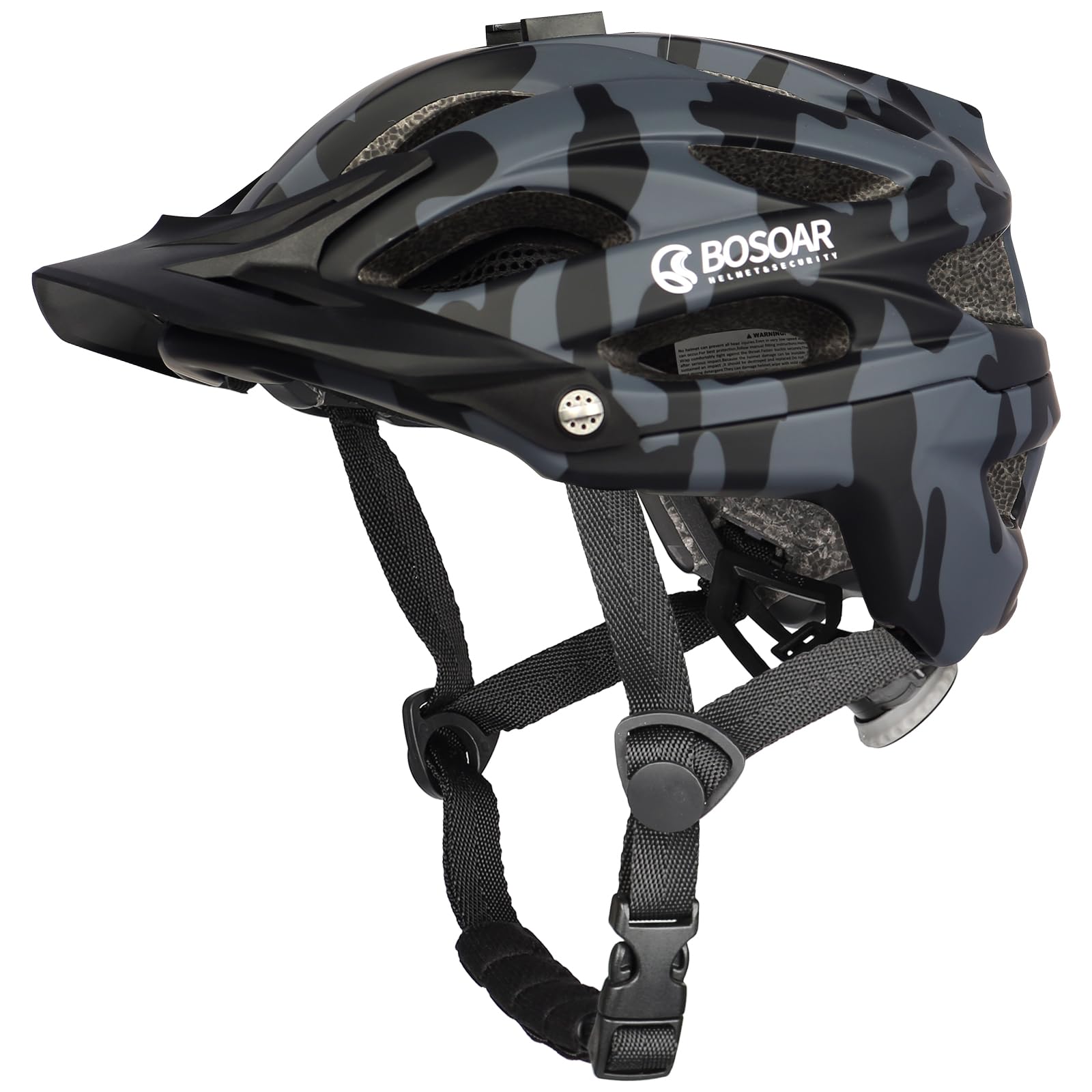 Bosoar Mountain Bike Helmet for Adult Men Women,Fit 55-61 Cm