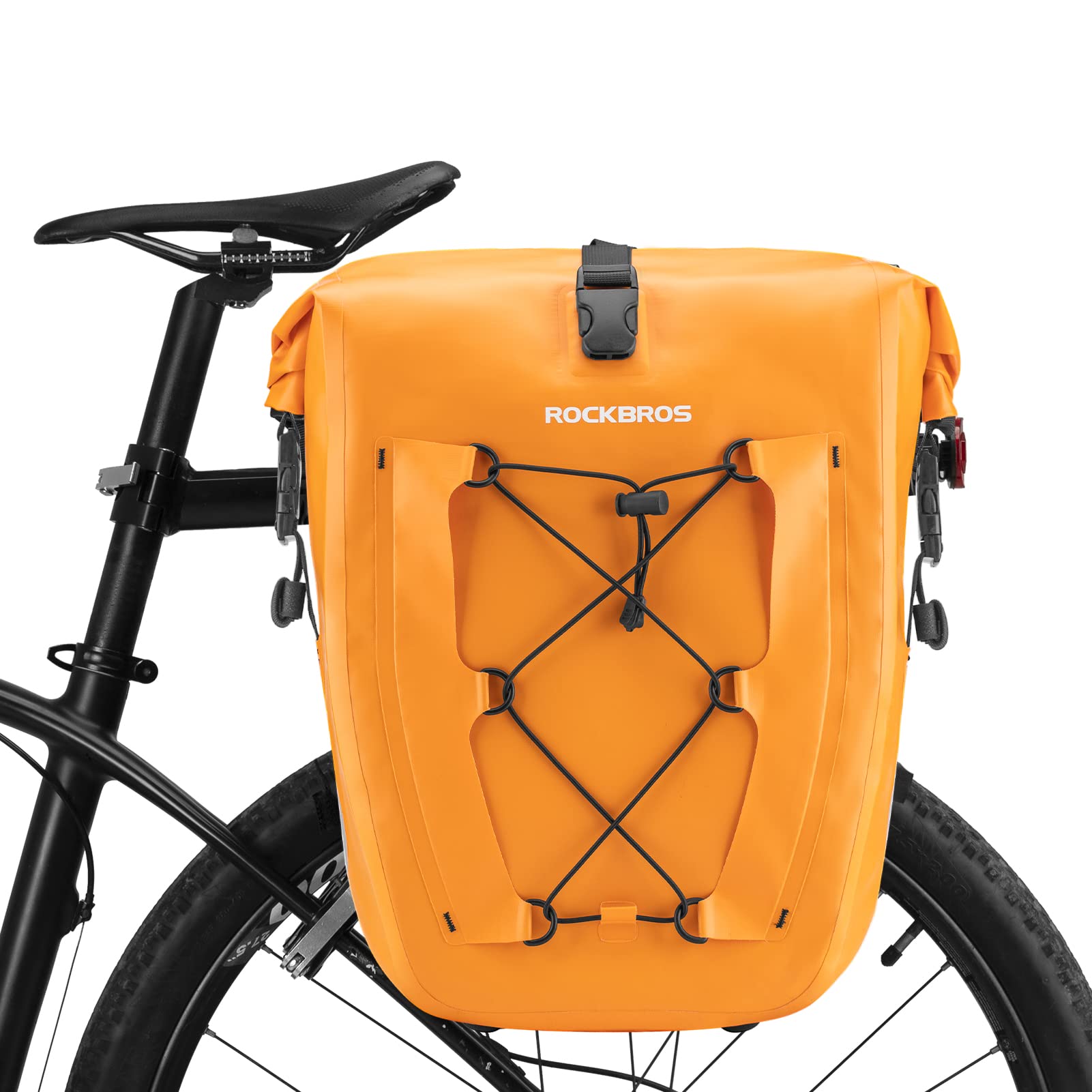 ROCKBROS Bike Panniers Waterproof Max 30L Capacity Cycling Traveling 1 Pack