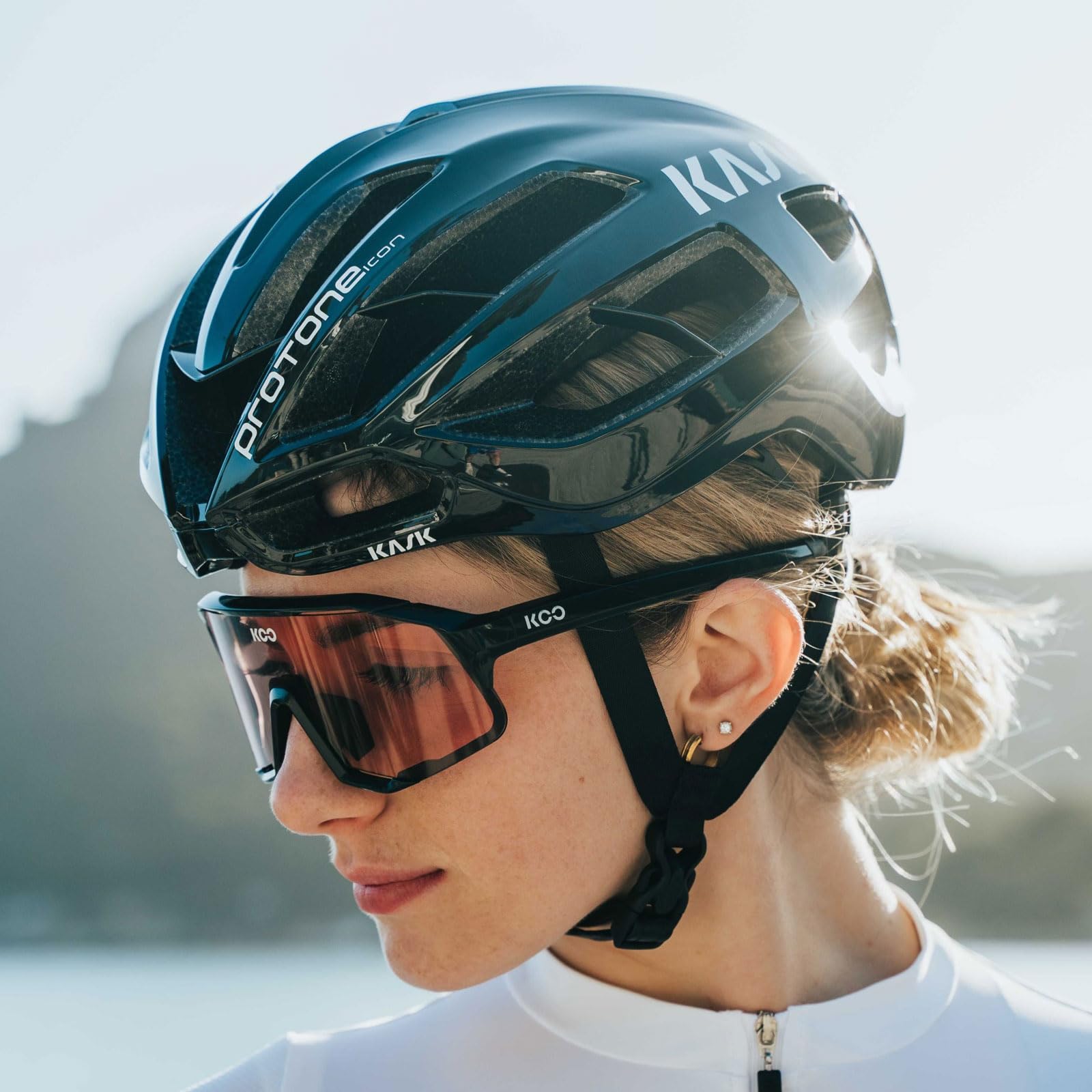 KASK Protone Icon Bike Helmet I Aerodynamic Road Cycling, Mountain Biking & Cyclocross Helmet