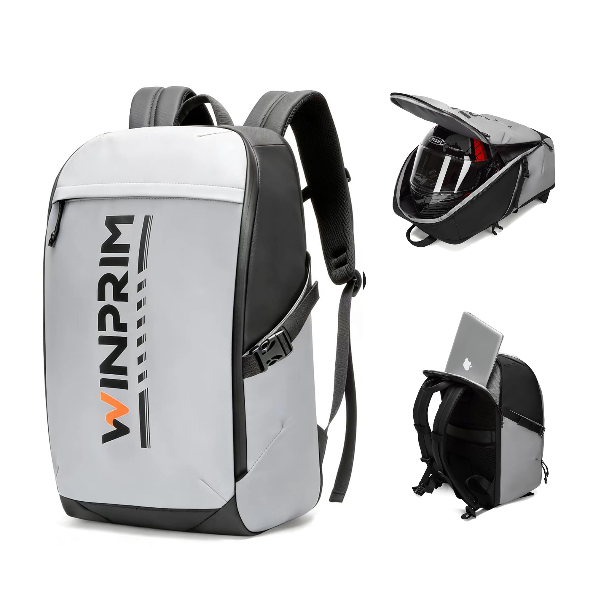WINPRIM Motorcycle Helmet Backpack
