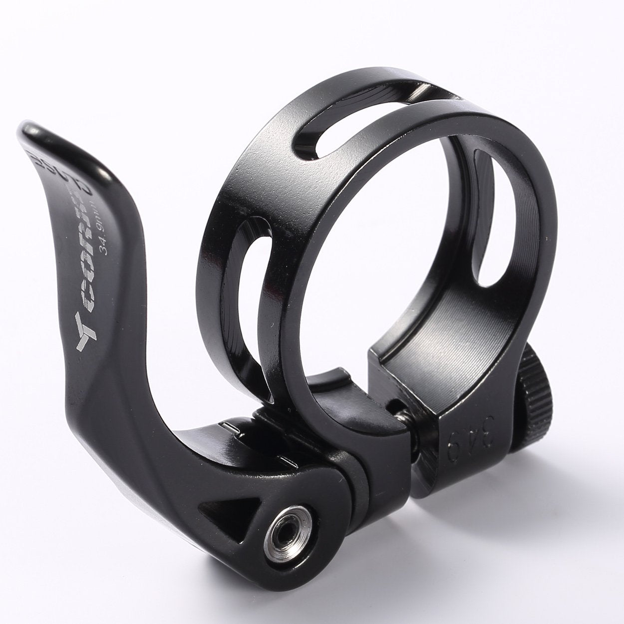 Corki Quick Release Bicycle Seatpost Clamp Sandblasting Anodised Aluminum Alloy 28.6MM/31.8MM/34.9MM Black/Red/Blue KC89