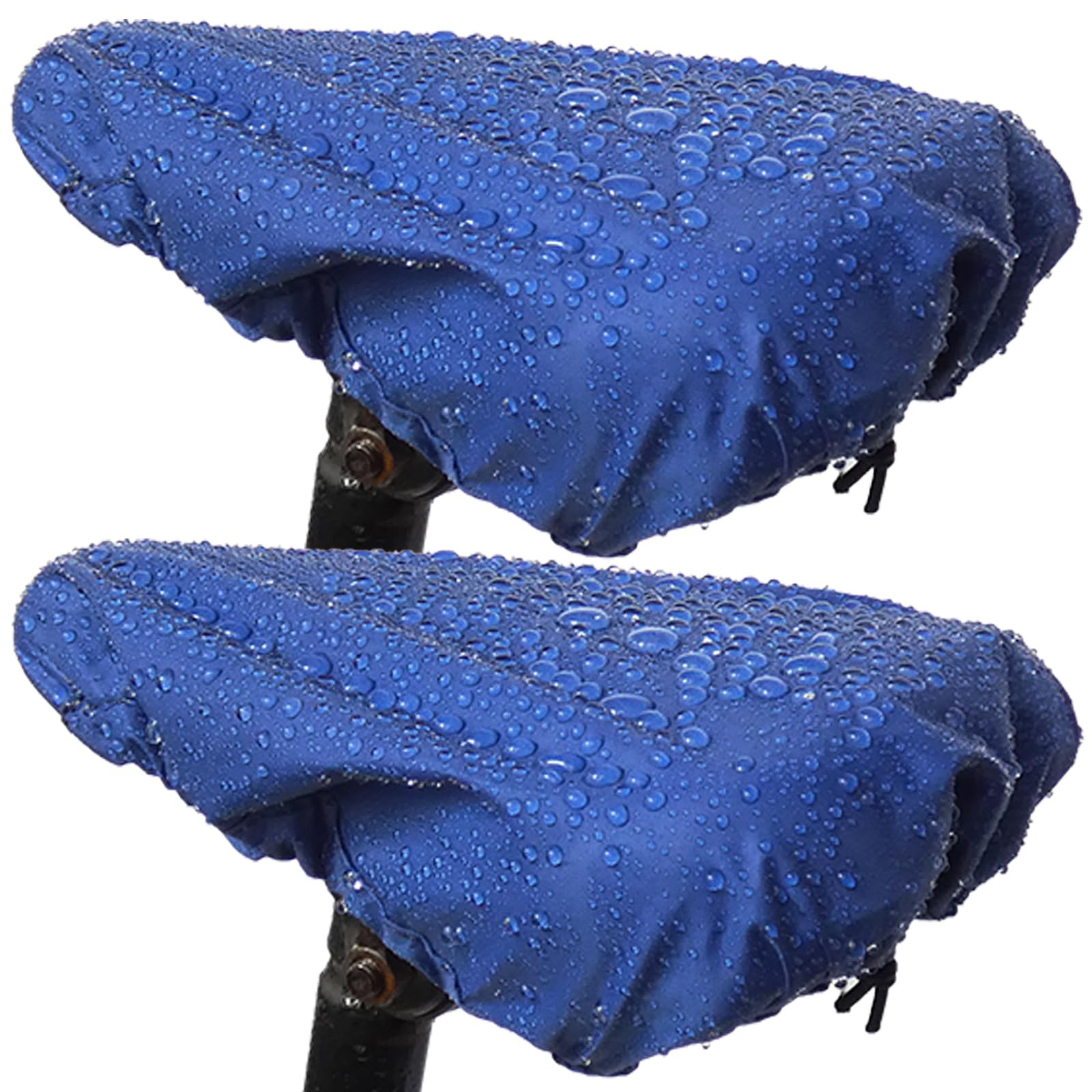 JIAJUNFS Waterproof Bicycle Seat Covers Dustproof Rainproof UV-Resistant and Windproof Easy to Install and Clean Reusable Suitable for Men’s and Women’s Mountain Bike and Narrow Seats(2pcs)