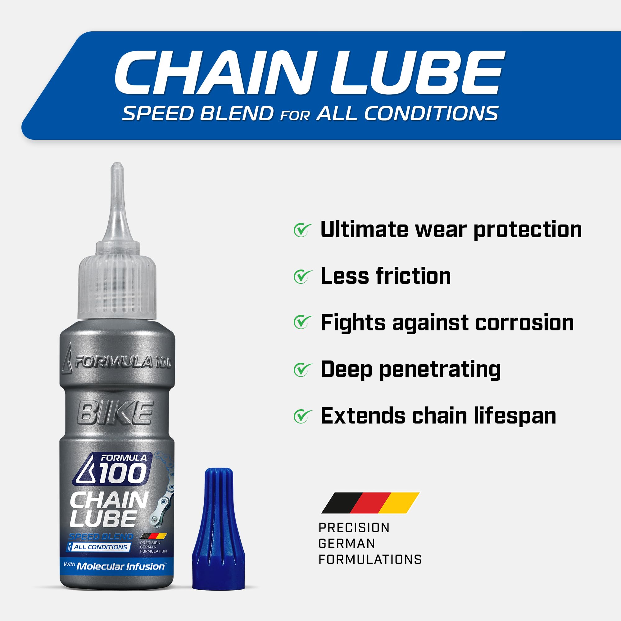 Chain Lube Pro Pack with All Conditions, Dry Conditions, & eBike Lubricant