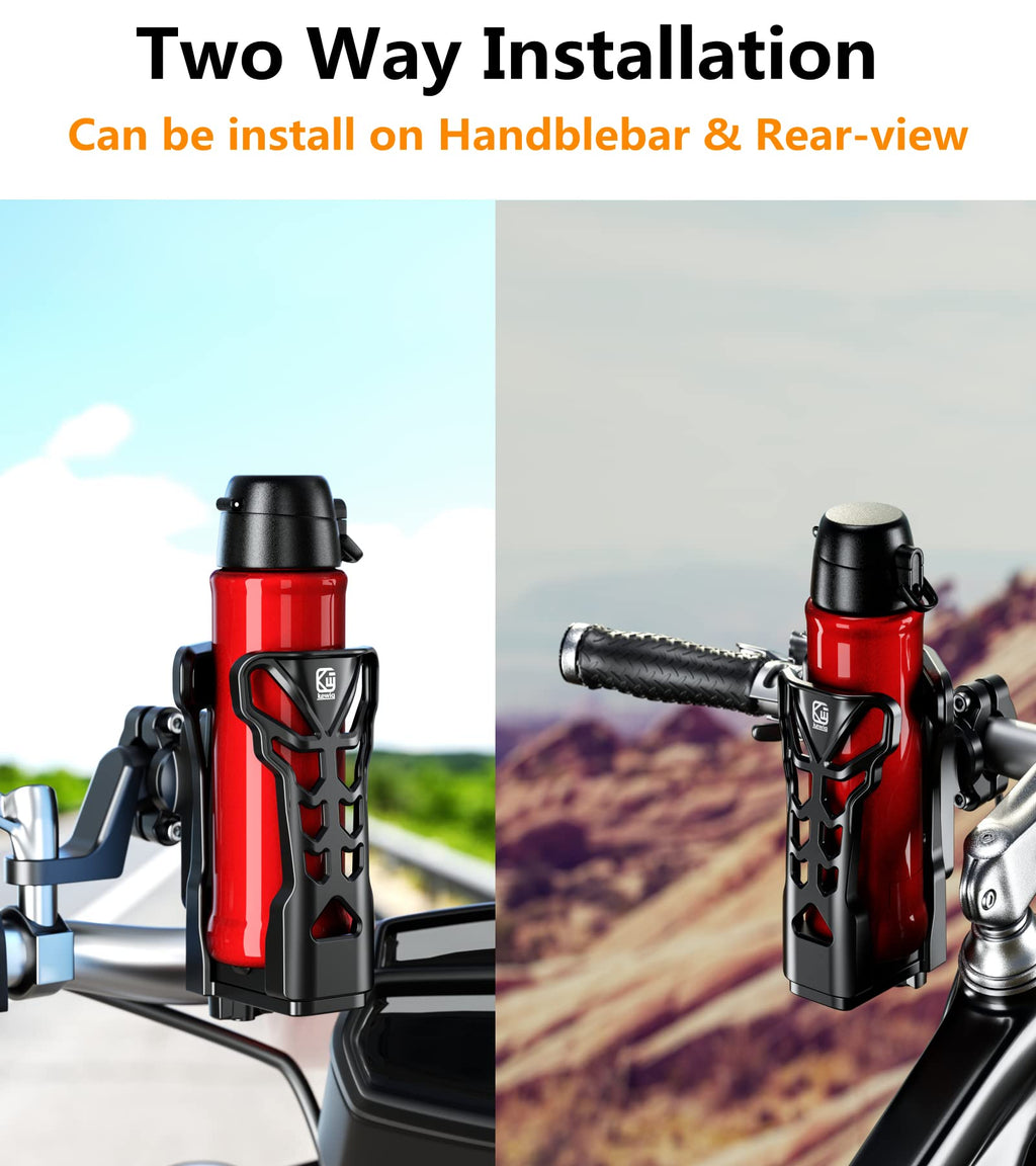 KEWIG Bicycle Water Bottle Holder for Bike & Motorcycle