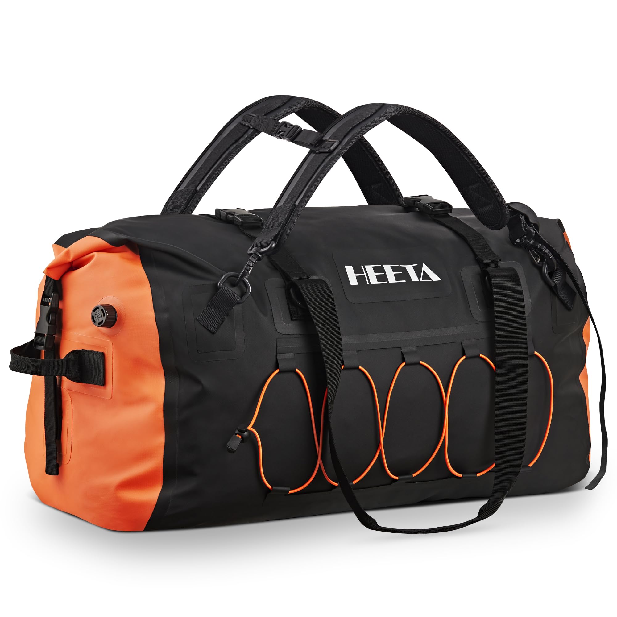 HEETA Waterproof Duffel Bag Travel Motorcycle Dry Bag Backpack 60L/80L/110L