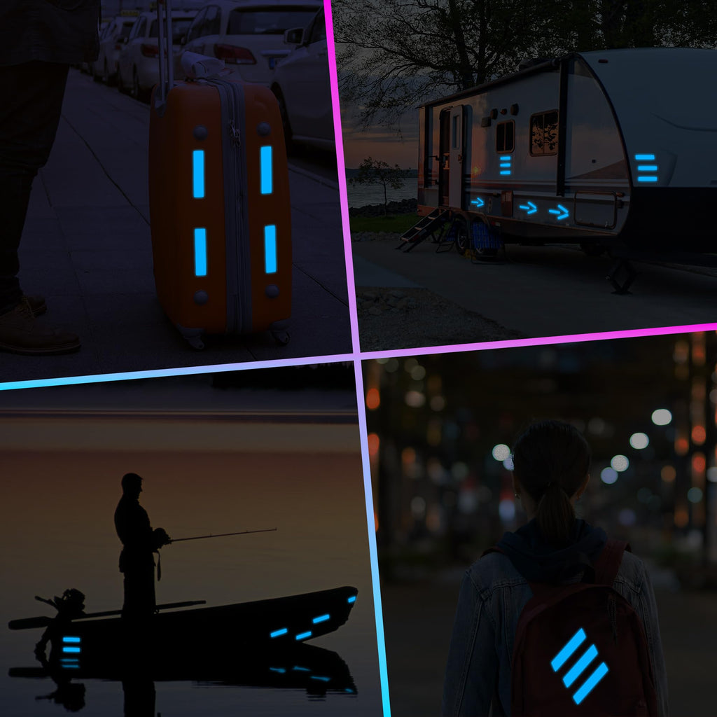 LOOM® Reflective Stickers for Bikes & Helmets