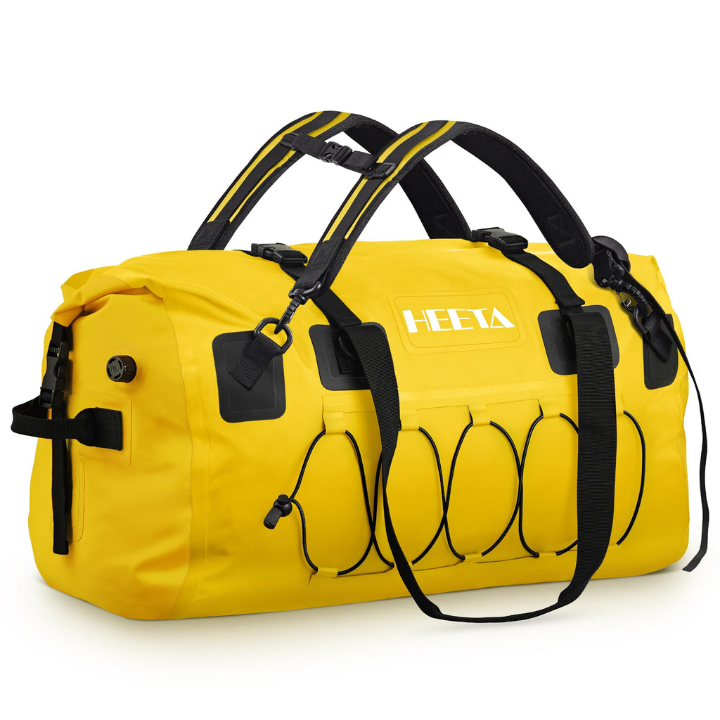 HEETA Waterproof Duffel Bag Travel Motorcycle Dry Bag Backpack 60L/80L/110L