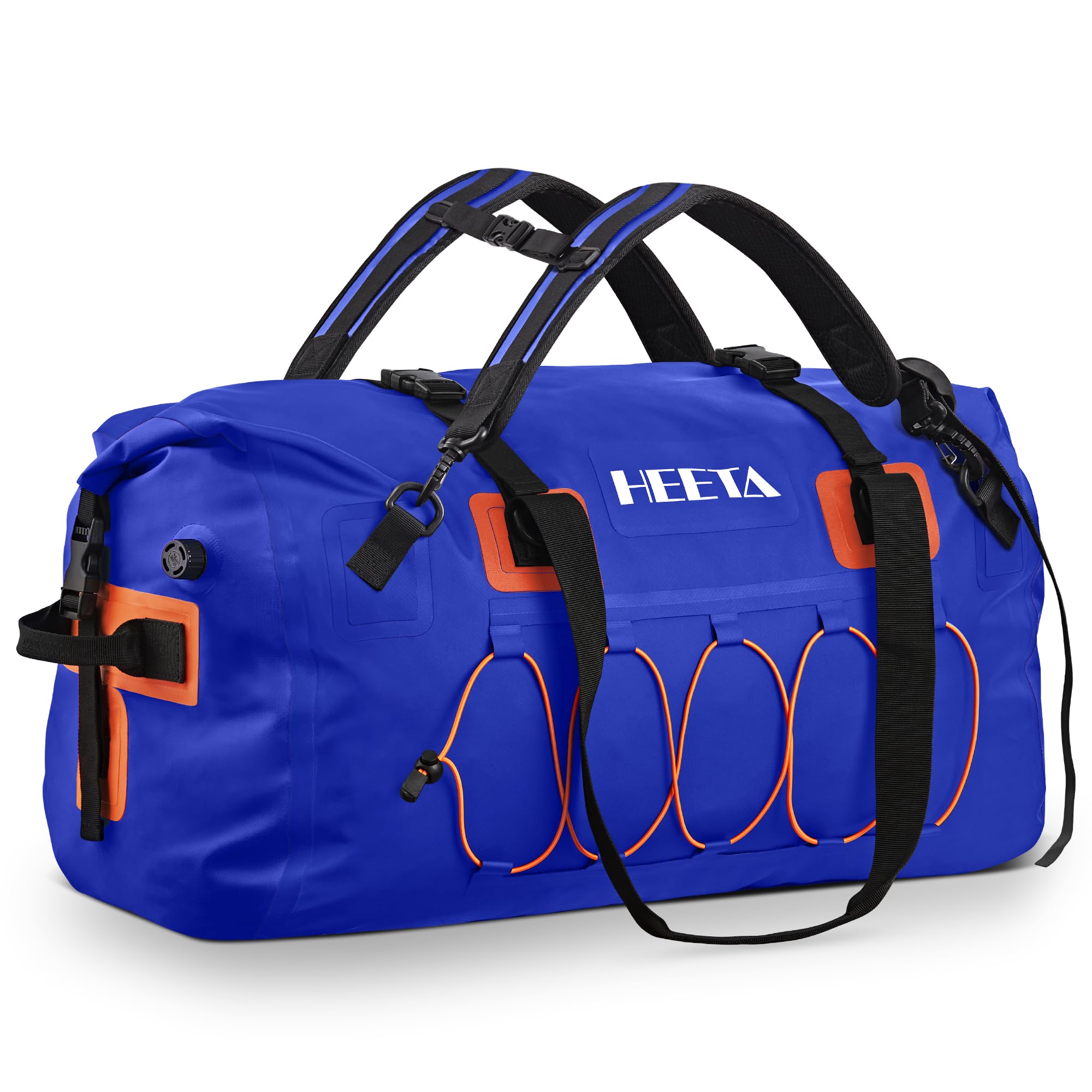 HEETA Waterproof Duffel Bag Travel Motorcycle Dry Bag Backpack 60L/80L/110L