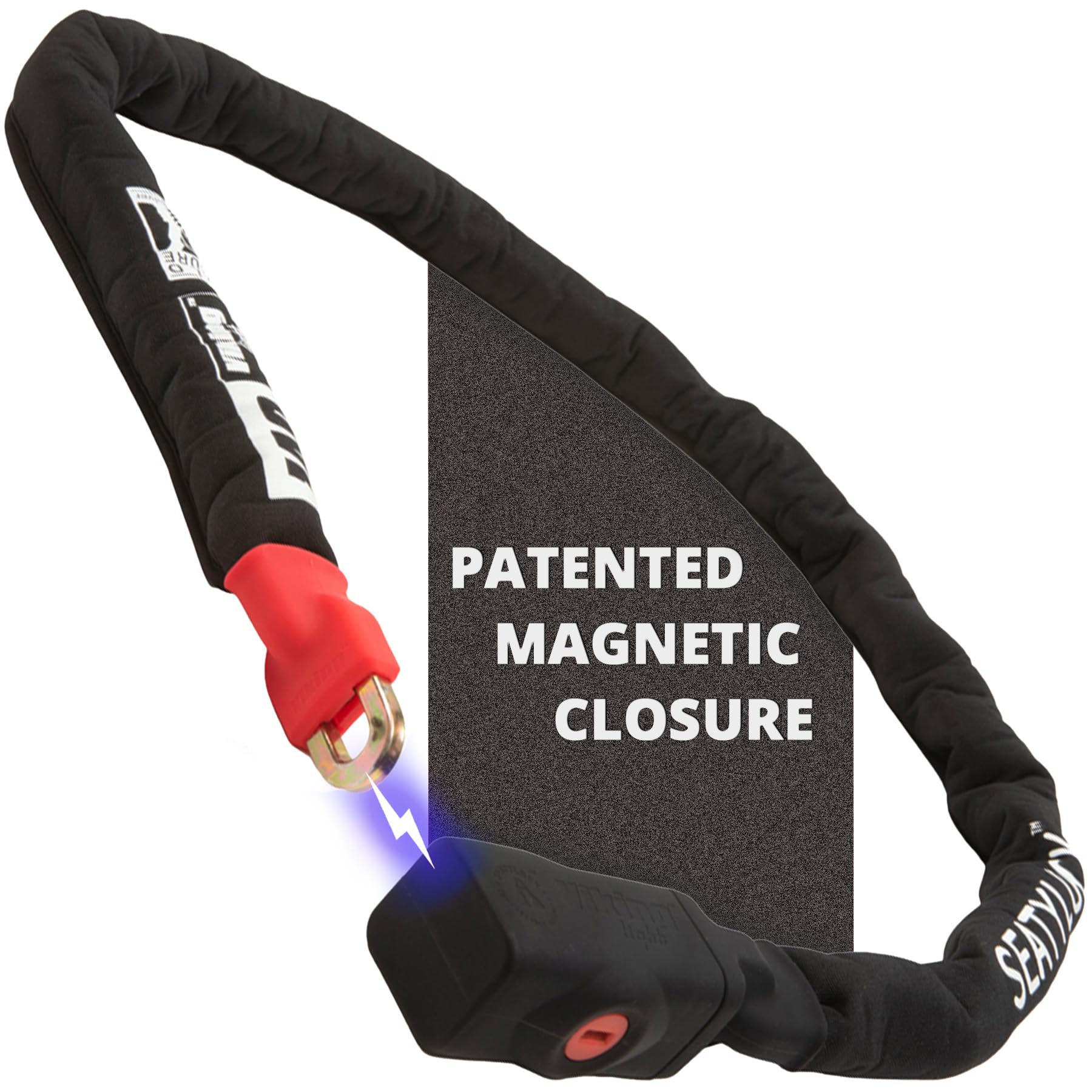 Seatylock Viking Sold Secure Magnetic Patented Robust Bike Chain Lock