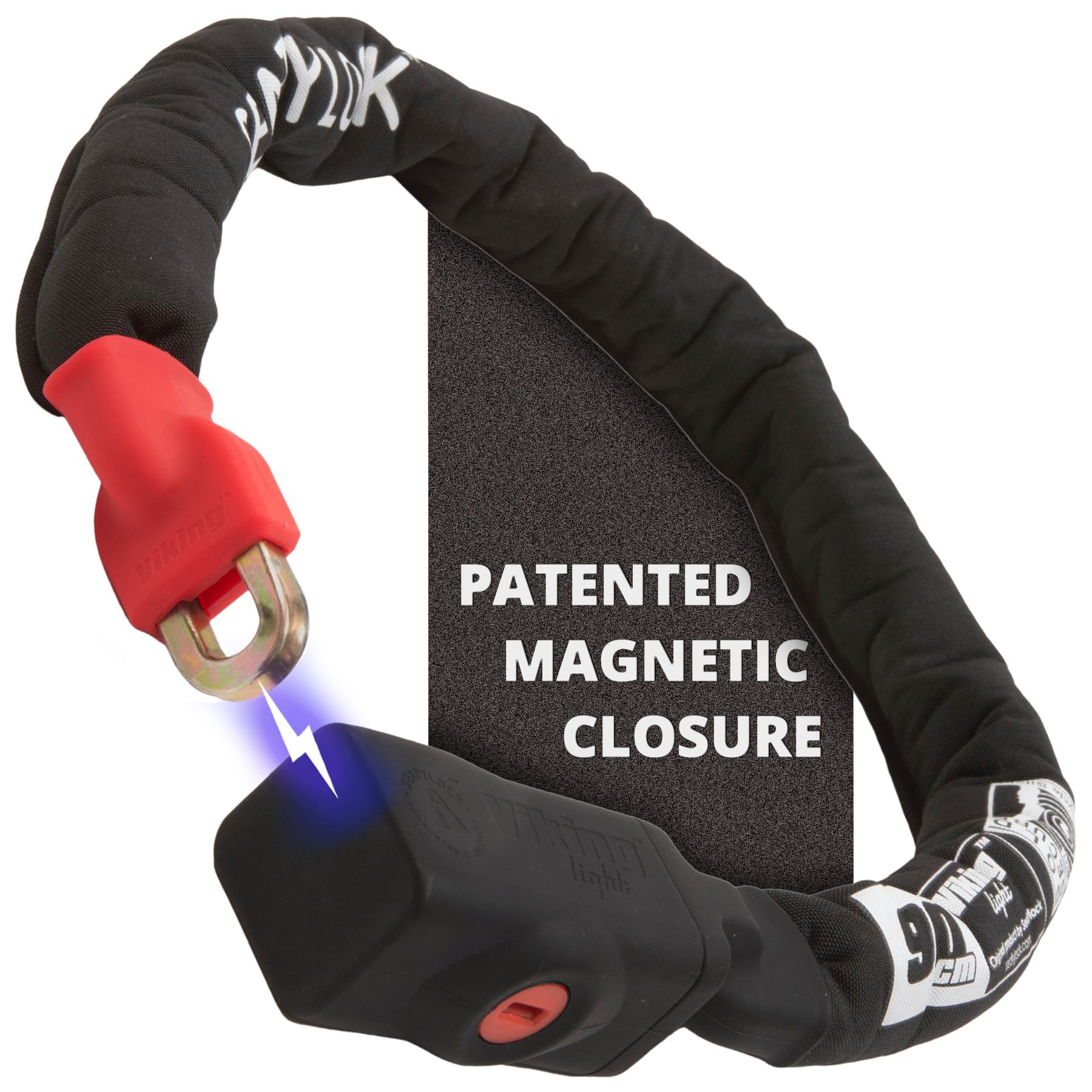 Seatylock Viking Sold Secure Magnetic Patented Robust Bike Chain Lock