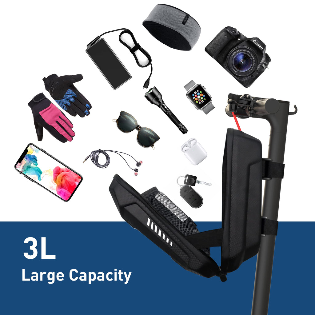 Hiboy Electric Scooter Storage Bag, EVA Hardshell Front Handlebar Bag