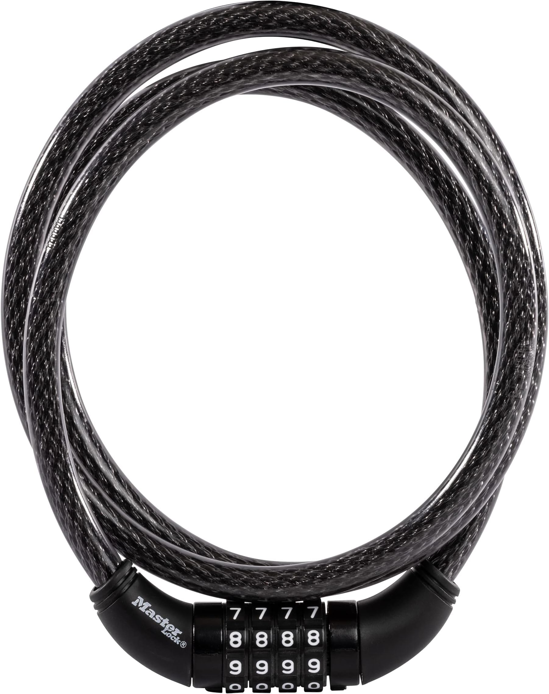 Master Lock Black Set Your Own Combination Bike Lock