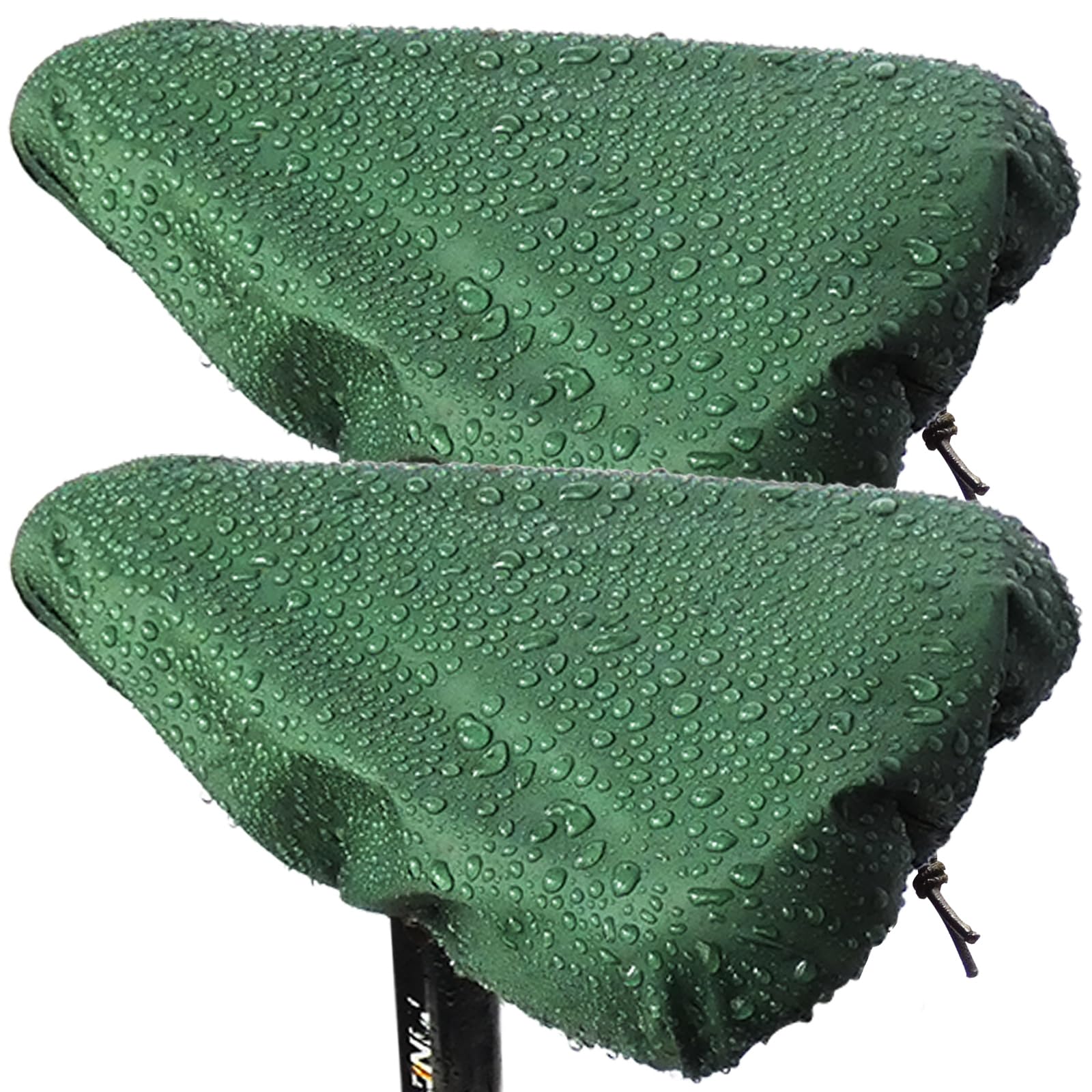 JIAJUNFS Waterproof Bicycle Seat Covers Dustproof Rainproof UV-Resistant and Windproof Easy to Install and Clean Reusable Suitable for Men’s and Women’s Mountain Bike and Narrow Seats(2pcs)