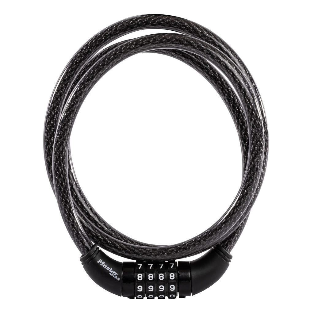 Master Lock Black Set Your Own Combination Bike Lock