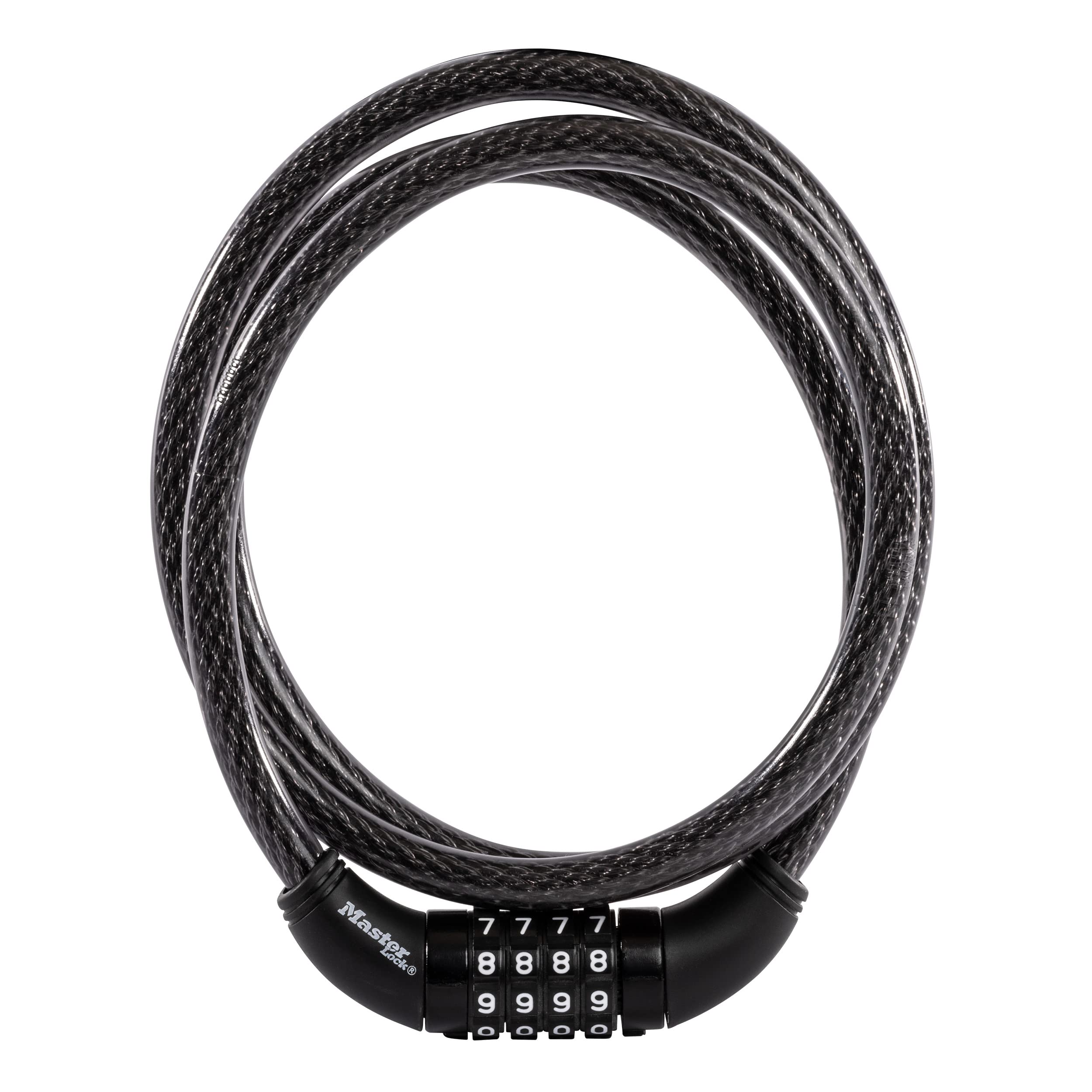 Master Lock Black Set Your Own Combination Bike Lock