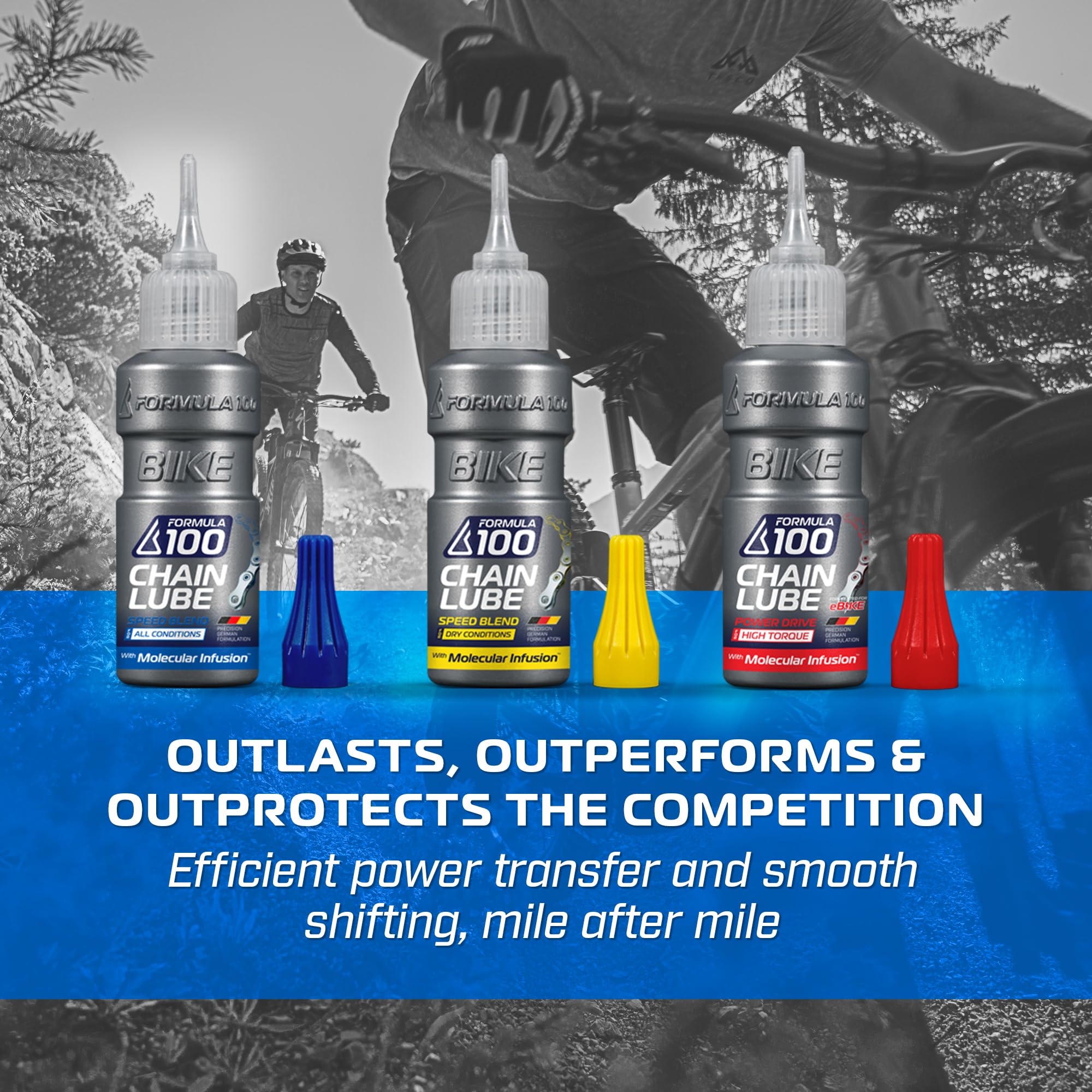 Chain Lube Pro Pack with All Conditions, Dry Conditions, & eBike Lubricant