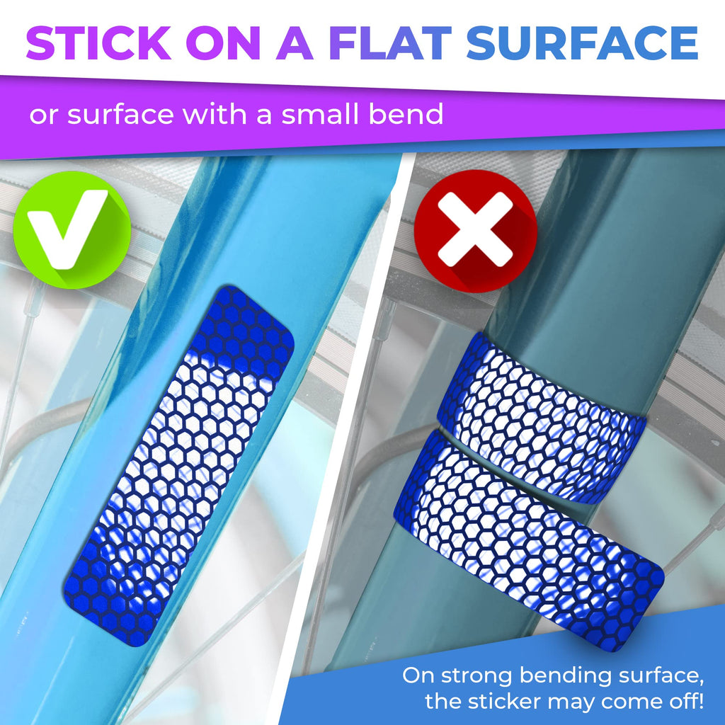 LOOM® Reflective Stickers for Bikes & Helmets