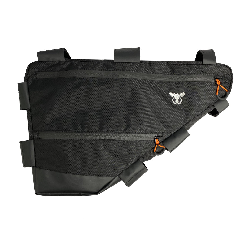Touring Road Bike Full Frame Bag | Bicycle Bikepacking, Touring, Commuting Pack | Small (6.5L), Medium (12L), Large (14L)