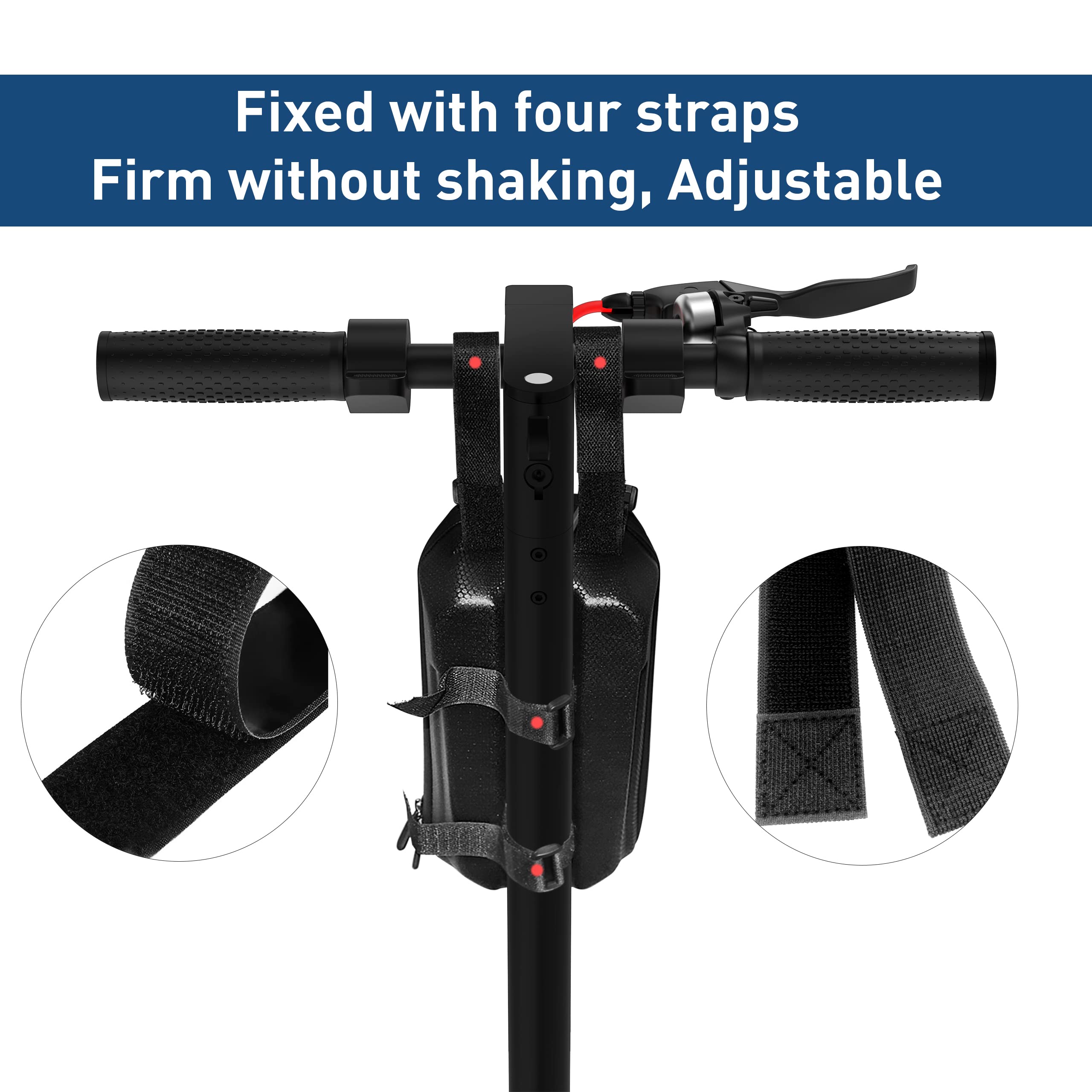 Hiboy Electric Scooter Storage Bag, EVA Hardshell Front Handlebar Bag