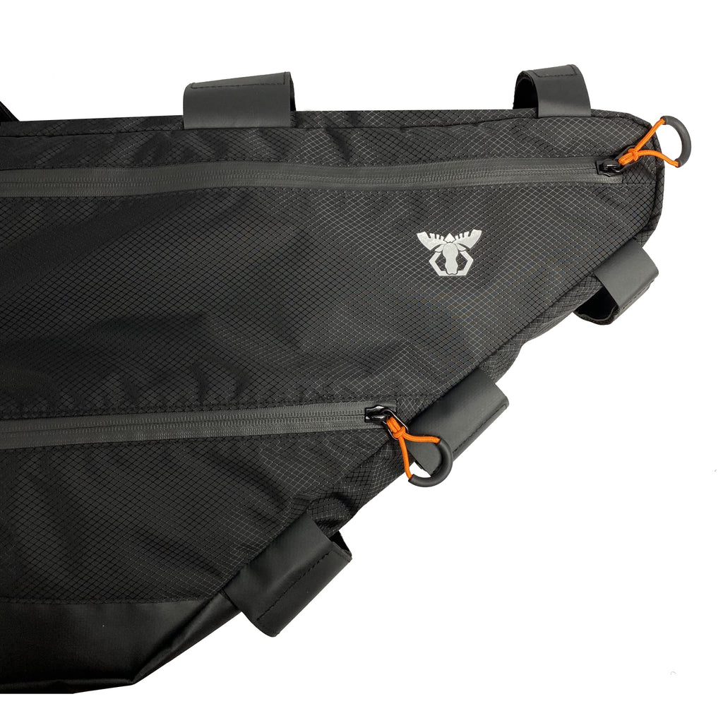 Touring Road Bike Full Frame Bag | Bicycle Bikepacking, Touring, Commuting Pack | Small (6.5L), Medium (12L), Large (14L)