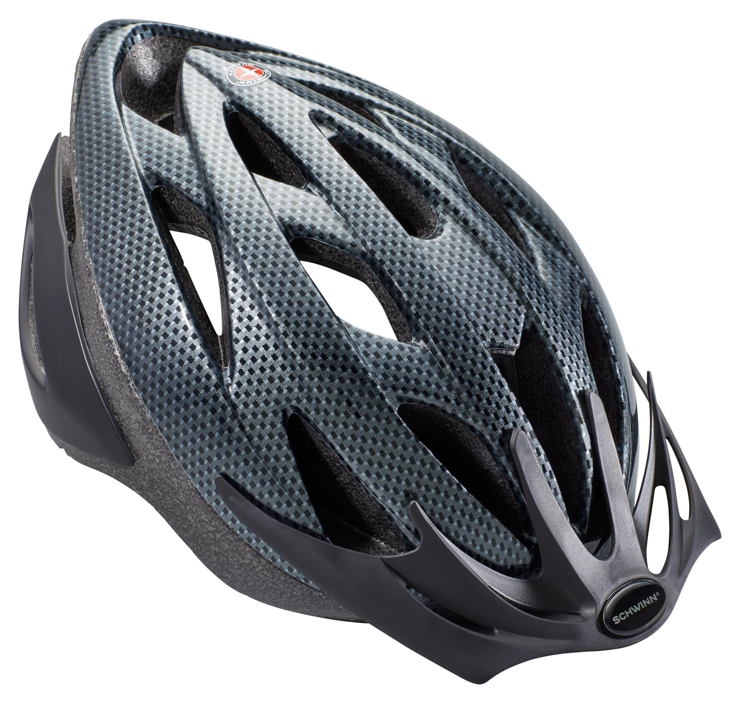 Schwinn Thrasher Helmet for Kids, Size 55-58 cm for Kids 8-14, Lightweight Microshell, Adjustable Dial & Straps, Interior Padding, Air Vents, Visor, Helmet for Boys and Girls