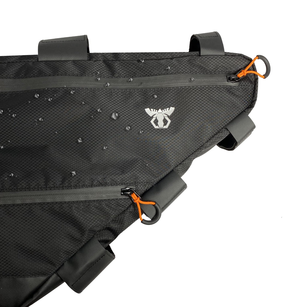 Touring Road Bike Full Frame Bag | Bicycle Bikepacking, Touring, Commuting Pack | Small (6.5L), Medium (12L), Large (14L)